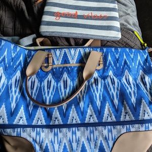 Stella and Dot Bag and Good Vibes Pouch